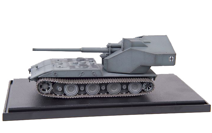 Panzerkampfwagen E-100 Ausf. B con cañón de 128 mm., Alemania, 1946, 1:72, Modelcollect 