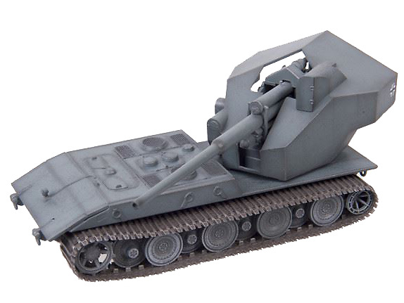 Panzerkampfwagen E-100 Ausf. B con cañón de 128 mm., Alemania, 1946, 1:72, Modelcollect 