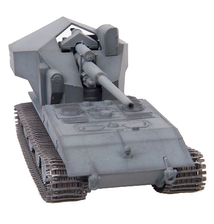 Panzerkampfwagen E-100 Ausf. B con cañón de 128 mm., Alemania, 1946, 1:72, Modelcollect 