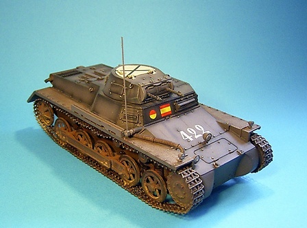 Panzerkampfwagen I Ausf. B, Nº 422, España, 1936-39, 1:30, John Jenkins 