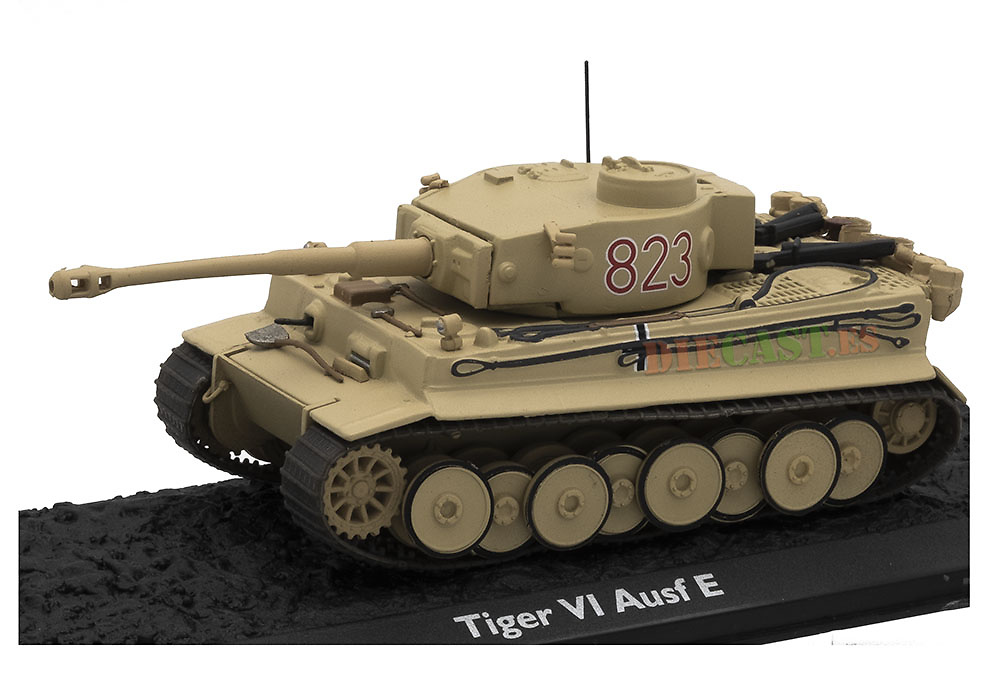 Panzerkampfwagen Tiger VI Ausf E, Alemania, 1942-45, 1:72, Atlas Editions 