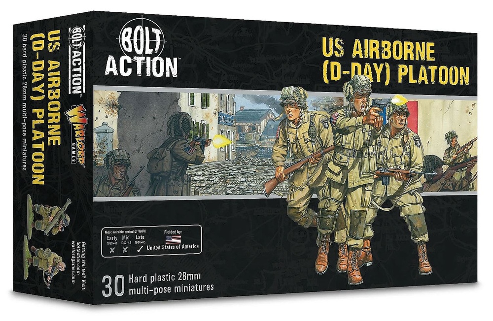 Pelotón Aerotransportado de EE.UU. (Día-D), Warlord Games 