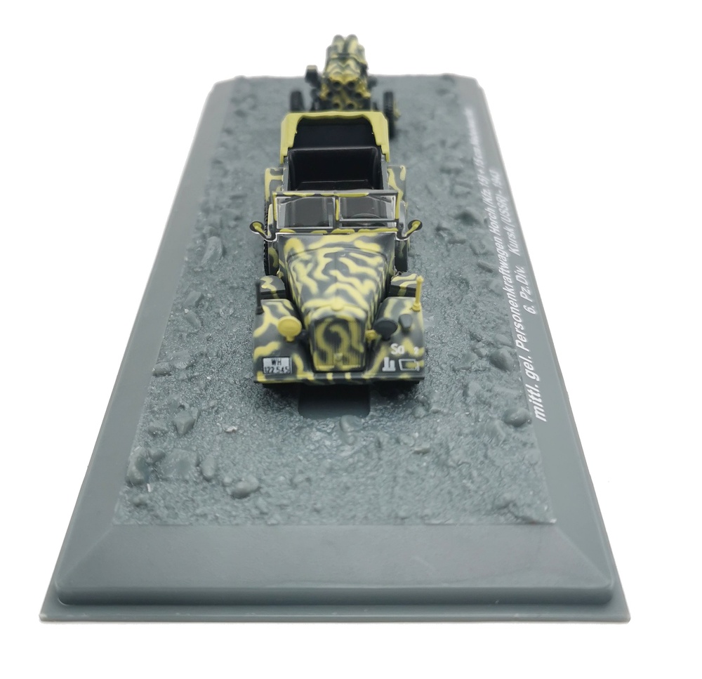 Personenkraftwagen Horch + 15 cm Nebelwerfer, Kursk, 1943, 1:72, Altaya 