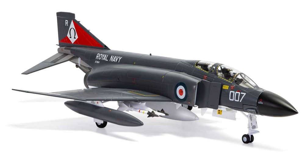 Phantom FG.1 XT864/007R, No.892 NAS, HMS Ark Royal, Noviembre, 1978, 1:48, Corgi 