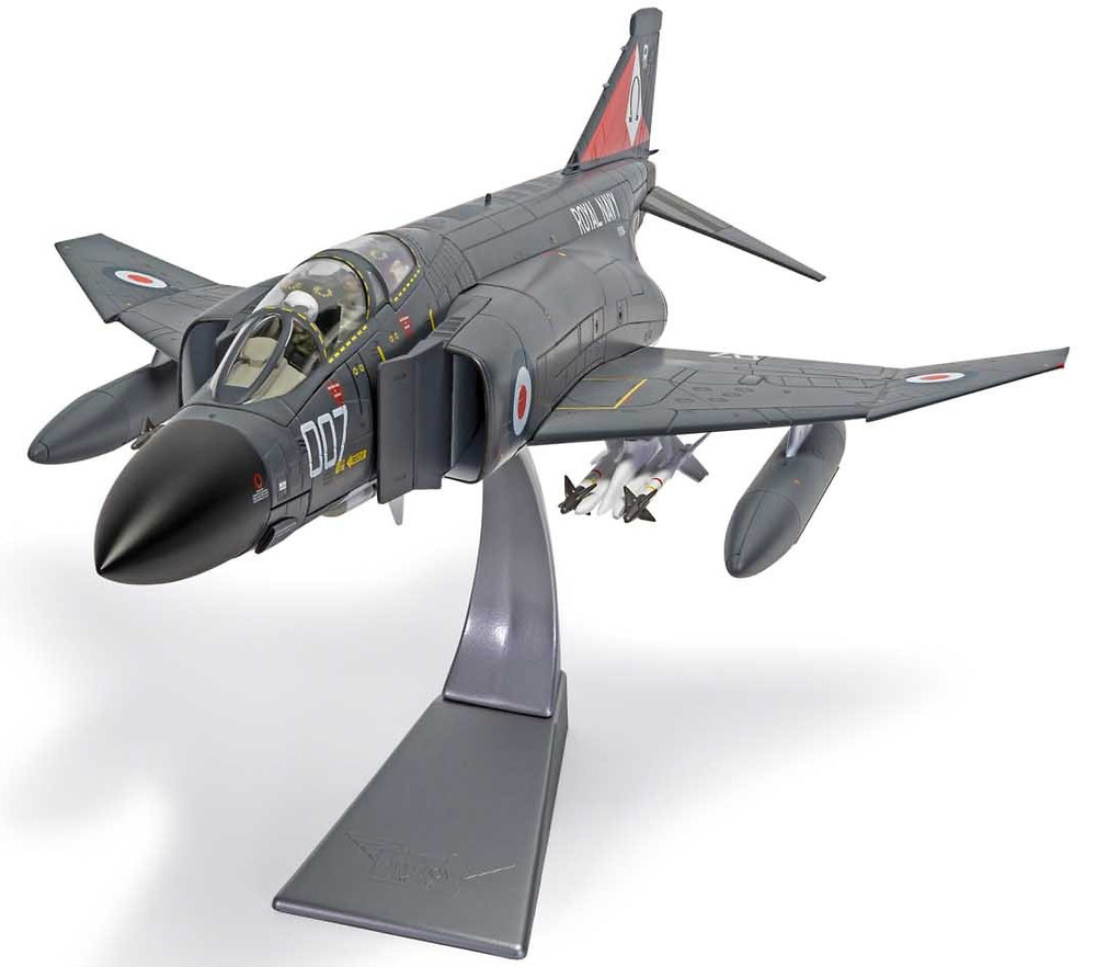 Phantom FG.1 XT864/007R, No.892 NAS, HMS Ark Royal, Noviembre, 1978, 1:48, Corgi 