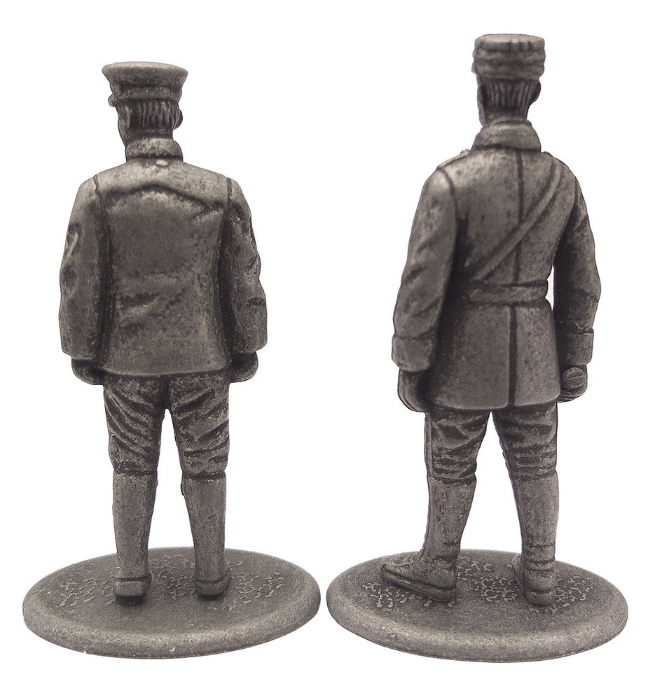 Presidente de la República Francesa Raymond Poincaré y Mariscal Ferdinand Foch, 1:24, Atlas Editions 