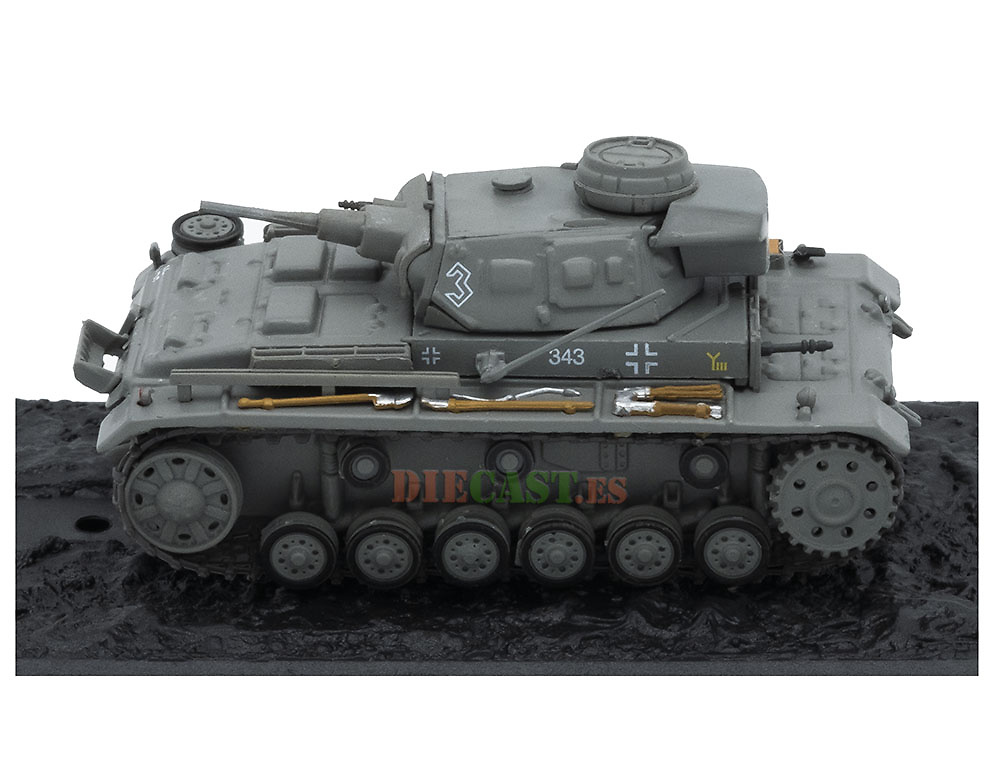 Pz.Kpfw. III Ausf. G, Alemania, 1939/45, 1:72, Atlas Editions 