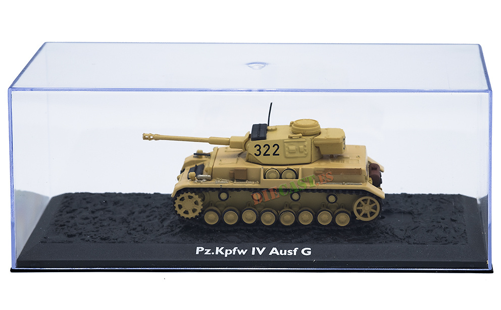 Pz.Kpfw. IV, Ausf G, Alemania, 1944, 1:72, Atlas Editions 