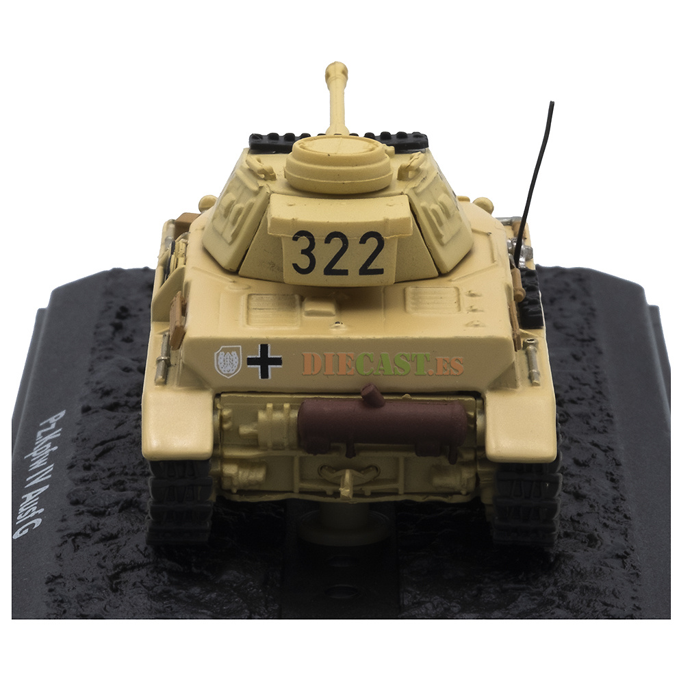 Pz.Kpfw. IV, Ausf G, Alemania, 1944, 1:72, Atlas Editions 