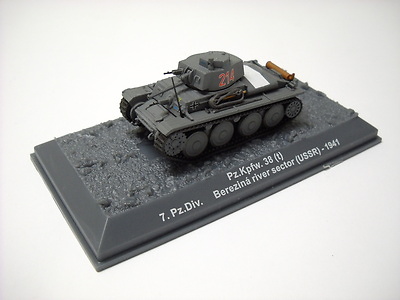 Pz.Kpfw.38 (y) Berezina River sector USSR 1941, 1:72, Altaya 