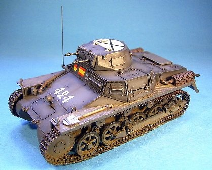 PzKpfw 1 A (Panzer I), España, 1936-39, 1:30, John Jenkins 