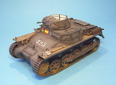 PzKpfw 1 A (Panzer I), España, 1936-39, 1:30, John Jenkins 