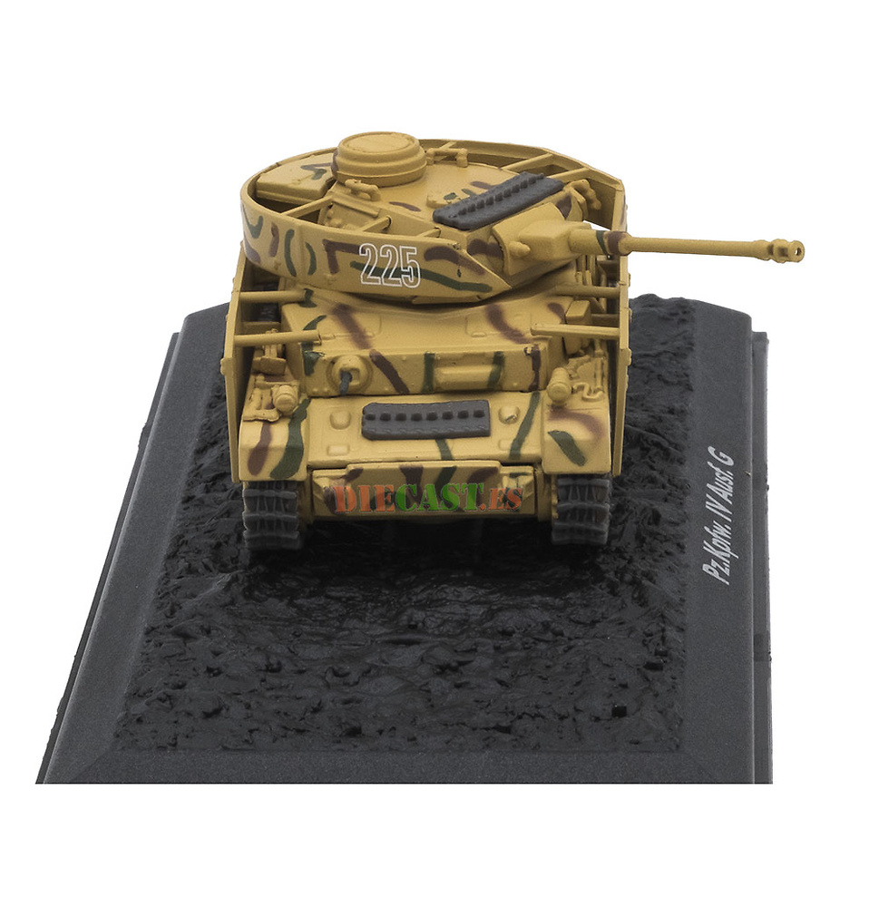 PzKpfw IV Ausf. G, Alemania, 1942, 1:72, Atlas Editions 
