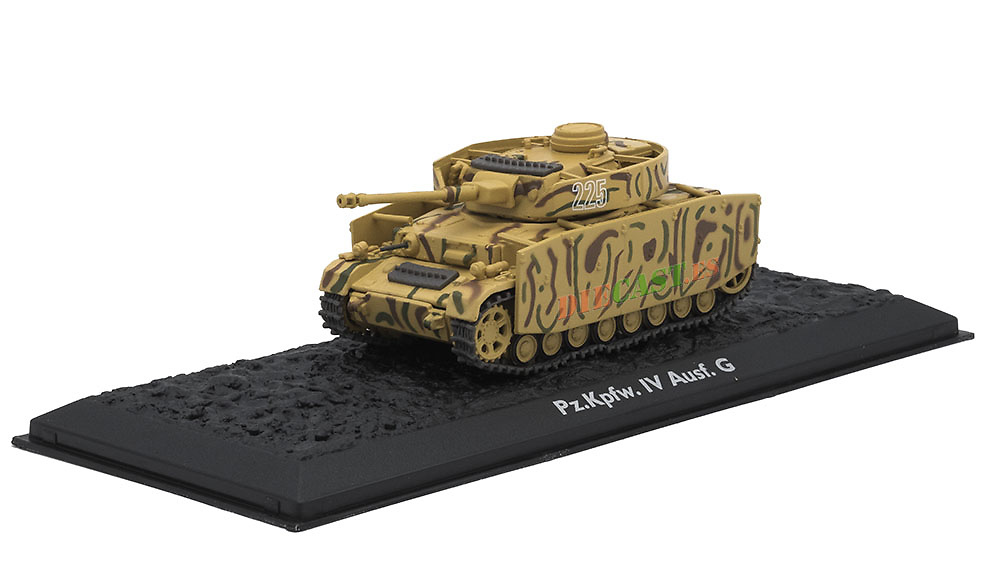 PzKpfw IV Ausf. G, Alemania, 1942, 1:72, Atlas Editions 