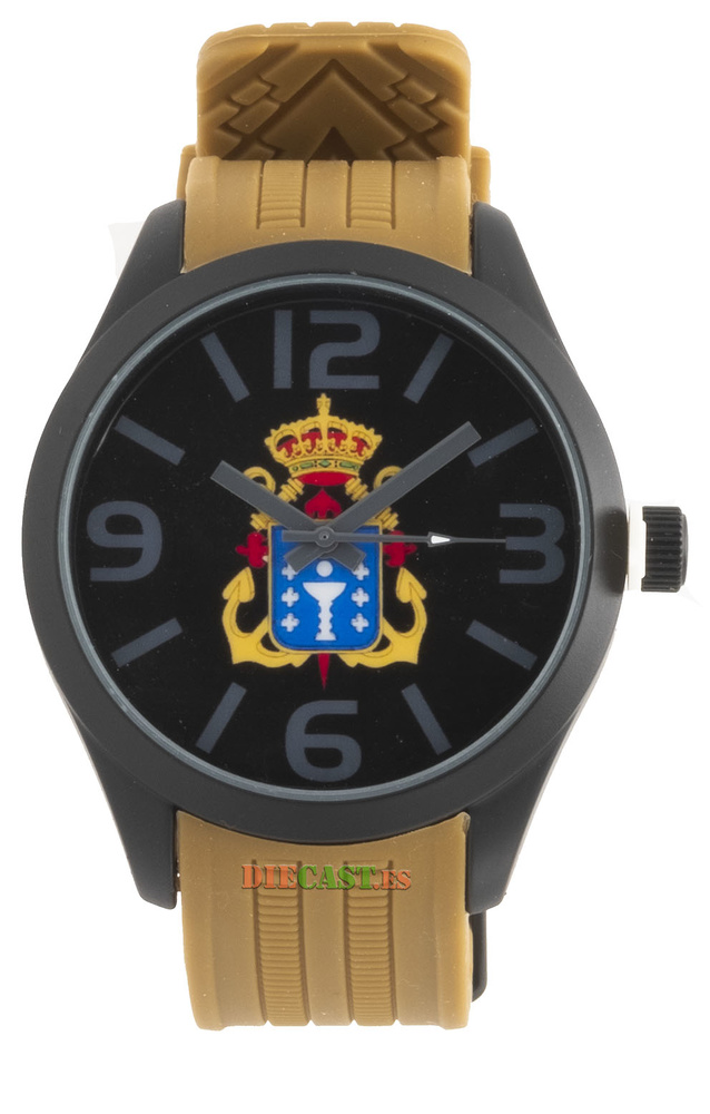 Reloj del Buque de Asalto Anfibio Galicia L-51, Armada Española 
