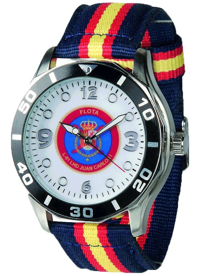 Reloj del LHD Juan Carlos I 