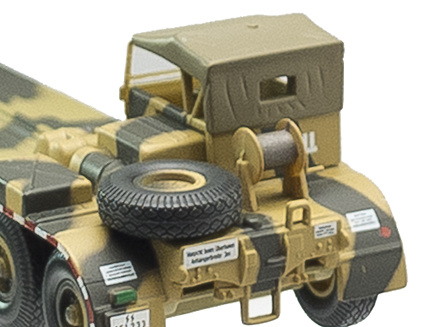 Remolque Sd.Ah.116, German Heavy Transport Trailer, 1943, 1:72 