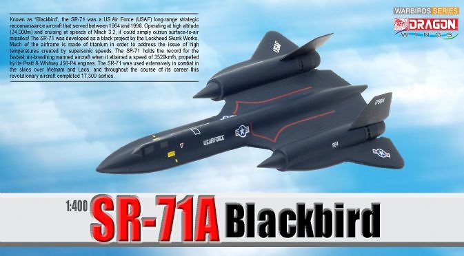 SSR-71A Blackbird, 1:400, Dragon Wings 