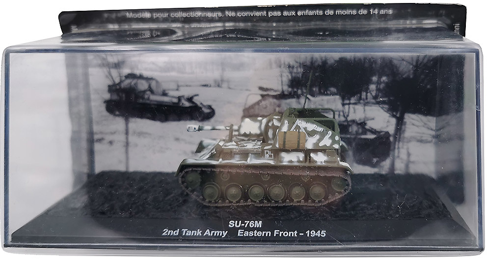 SU-76M, 2º Ejército soviético, Frente del Este, 1945, 1:72, Altaya 