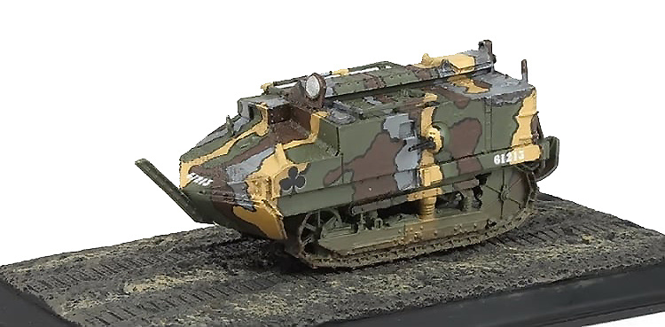 Schneider CA-1, carro de combate francés, Tank Group AS 4, Juvincourt, 1918, 1/72, Wings of the Great War 