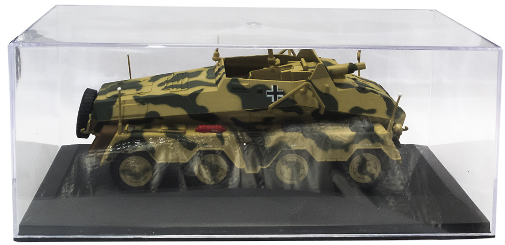 Schwerer Panzerspähwagen Sd.Kfz.233, 2. Pz.Div., Falaise (Francia), 1944, 1:43, Atlas 