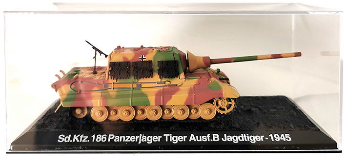 Sd.Kfz. 186 Panzerjager Tiger Ausf.B Jagdtiger, Alemania, 1945, 1:72, Panzerkampf 