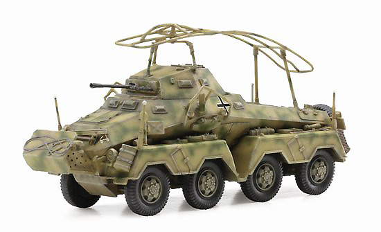 Sd.Kfz.232 Pz.Aufkl.Abt.4 4.Pz. Division, Frente del Este, 1943, 1:72, Dragon Armor 