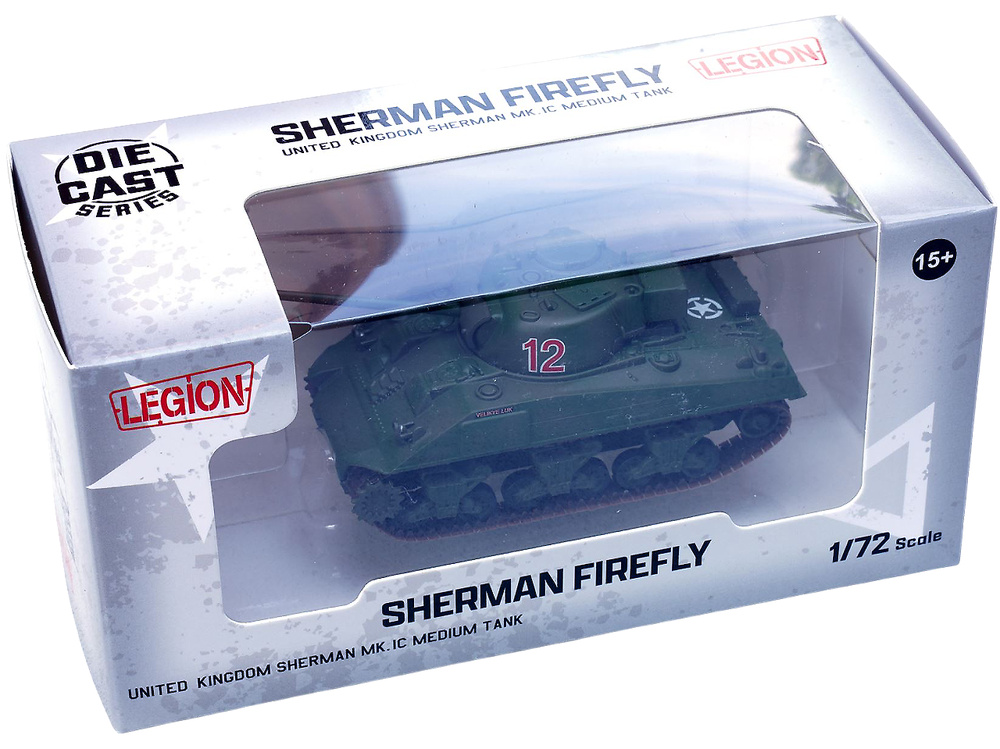 Sherman Firefly VC, 3 Troop, A Sqd., Northamptonshire Yeomanry, Francia, 1944, 1:72, Legion 