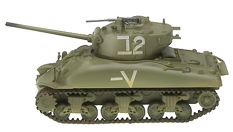 Sherman M4A1(76)W, Israeli Armoured Brigade, 1:72, Easy Model 