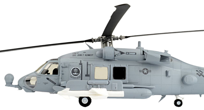 Sikorsky HH-60H Seahawk USN HS-3 Tridents, AG615, USS John F Kennedy, 1:72, Easy Model 