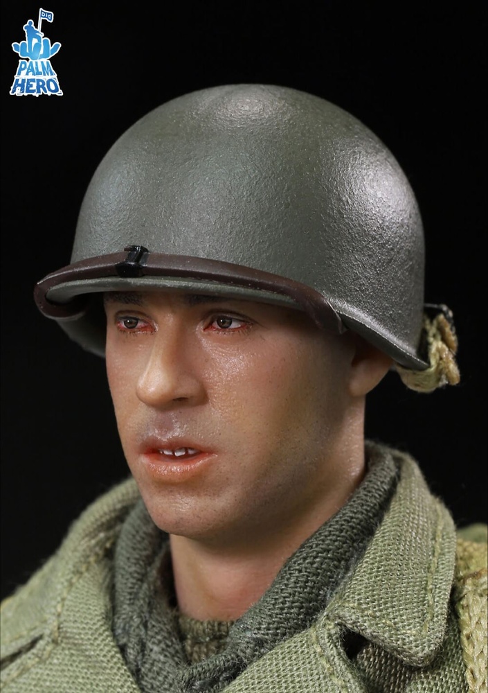 Soldado Caparzo, Rangers de EE.UU., Palm Hero Series WWII, 1:12, Did XA80011 