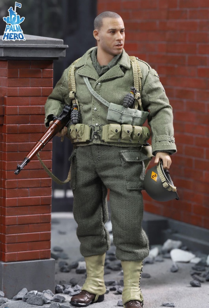 Soldado Caparzo, Rangers de EE.UU., Palm Hero Series WWII, 1:12, Did XA80011 