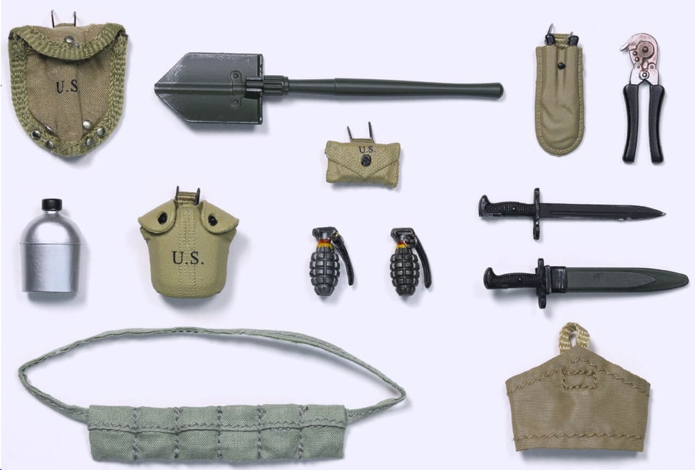 Soldado Caparzo, Rangers de EE.UU., Palm Hero Series WWII, 1:12, Did XA80011 