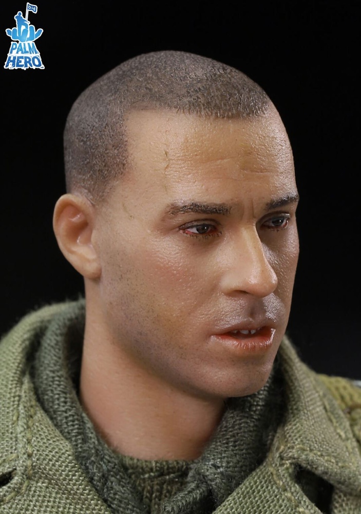 Soldado Caparzo, Rangers de EE.UU., Palm Hero Series WWII, 1:12, Did XA80011 
