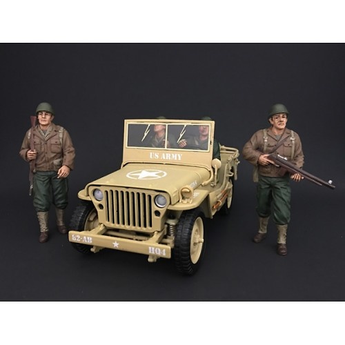 Soldado USA, 2ª G.M., 1:18, American Diorama 