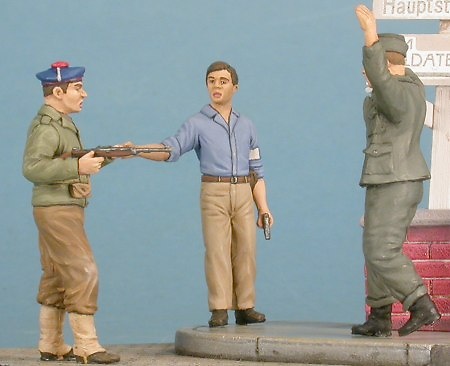 French soldier with partisan FFI and German POW, 1:48, Gasoline 