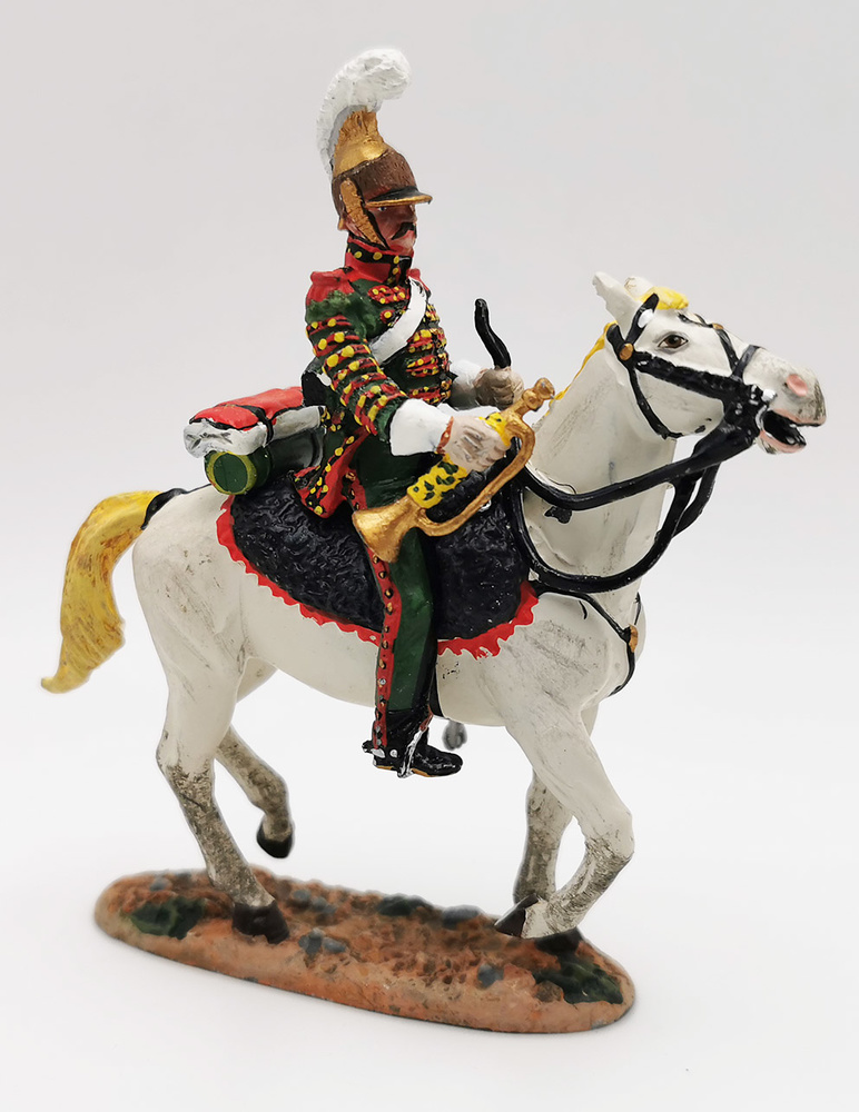 Soldado francés a caballo regimiento de lanceros, 1812, 1:30, Del Prado 