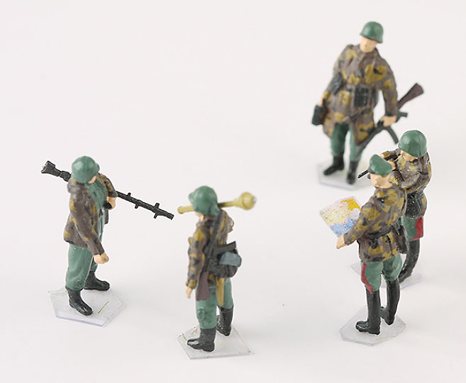 Soldados Alemanes, 2ª Guerra Mundial, 1:72, PMA 