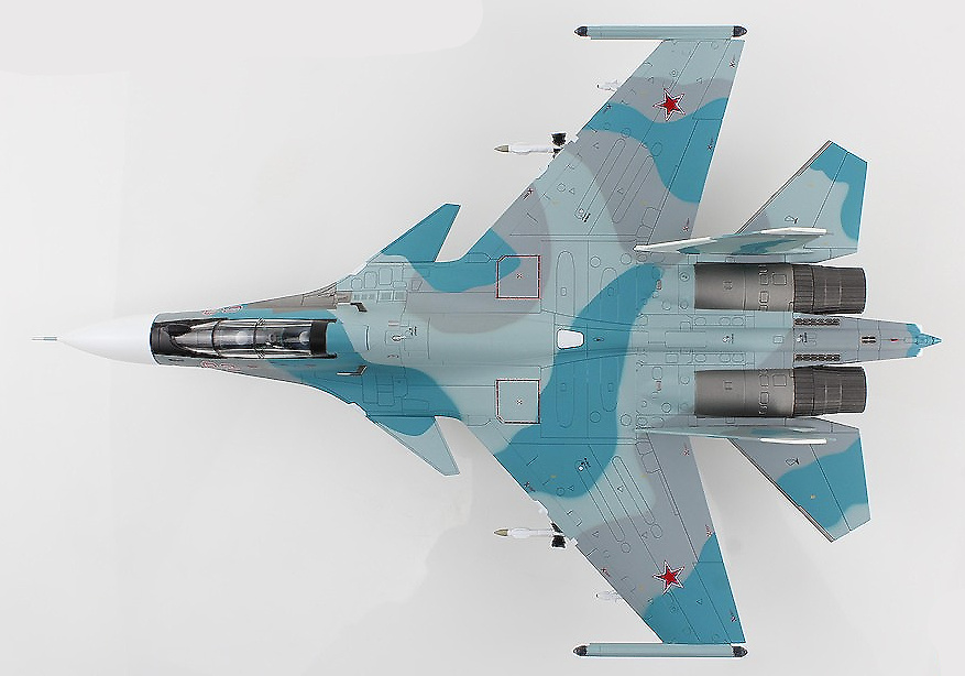 Su-30SM Flanker-H, Fuerza Aérea Rusa, Rojo 82, Kubinka, Rusia, 2018, 1:72, Hobby Master 