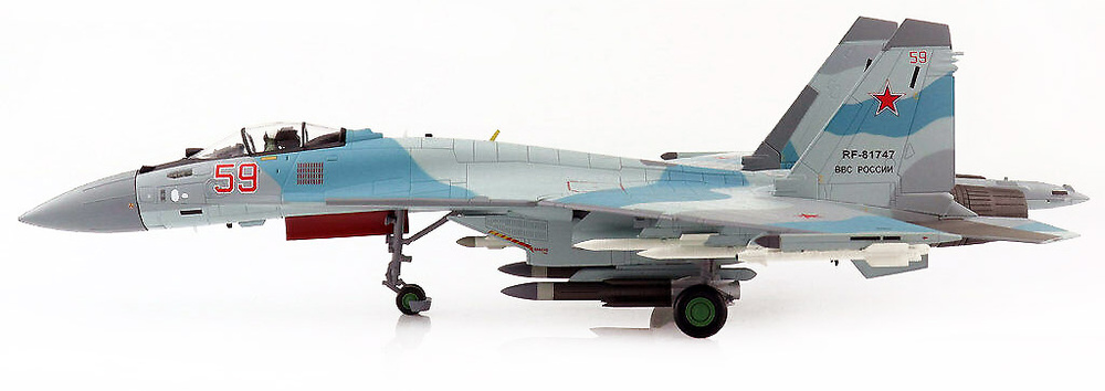Su-35 Flanker E Red 59, Fuerza Aérea Siria, Guerra de Siria, 1:72, Hobby Master 