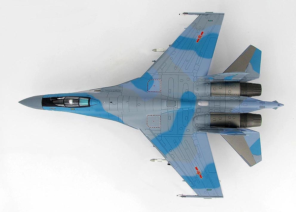 Su-35S Flanker E 61174, Fuerza Aérea del Ejército de Liberación del Pueblo, China, 2016, 1:72, Hobby Master 