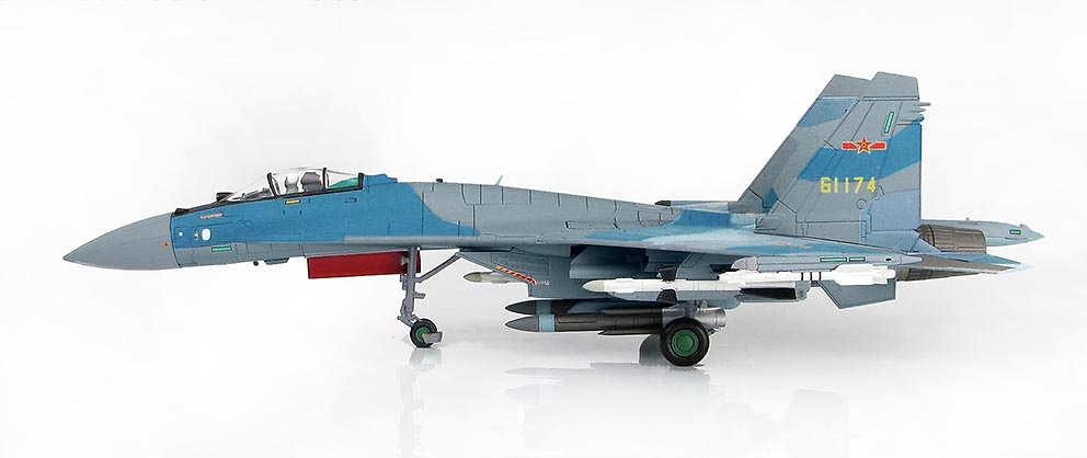 Su-35S Flanker E 61174, Fuerza Aérea del Ejército de Liberación del Pueblo, China, 2016, 1:72, Hobby Master 