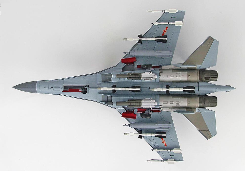 Su-35S Flanker E 61174, Fuerza Aérea del Ejército de Liberación del Pueblo, China, 2016, 1:72, Hobby Master 