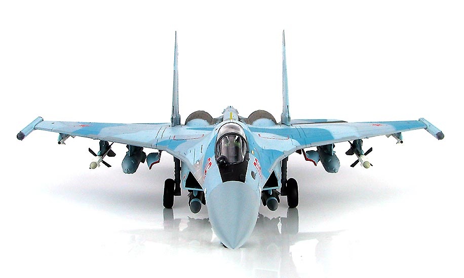 Su-35S Flanker E Red 06, Fuerzas Aéreas Rusas, Latakia, Siria, 2016, (INCLUYE CALCAS), 1:72, Hobby Master 