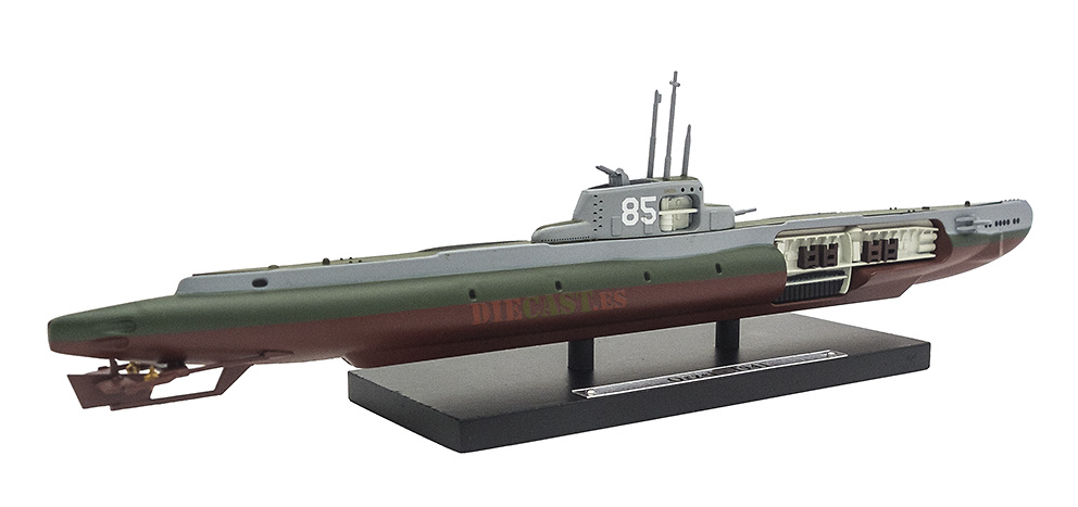 Submarino Orzel, 85A, Polonia, Segunda Guerra Mundial, 1:350, Editions Atlas 