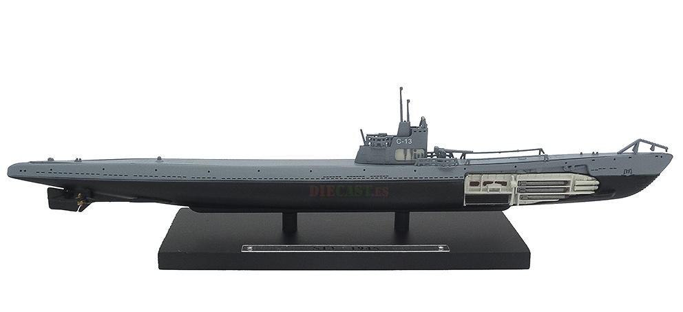 Submarino S-13, Unión Soviética, Segunda Guerra Mundial, 1:350, Editions Atlas 