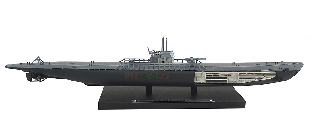 Submarino U181, Alemania, Segunda Guerra Mundial, 1:350, Editions Atlas 