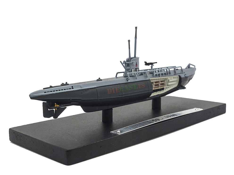 Submarino U59, Alemania, Segunda Guerra Mundial, 1:350, Editions Atlas 