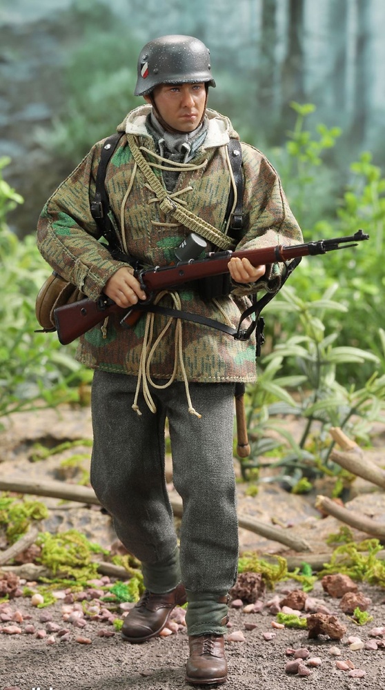 Suboficial de Infantería de la Wehrmacht Freid, Palm Hero Series WWII, 1:12, Did XD80029 