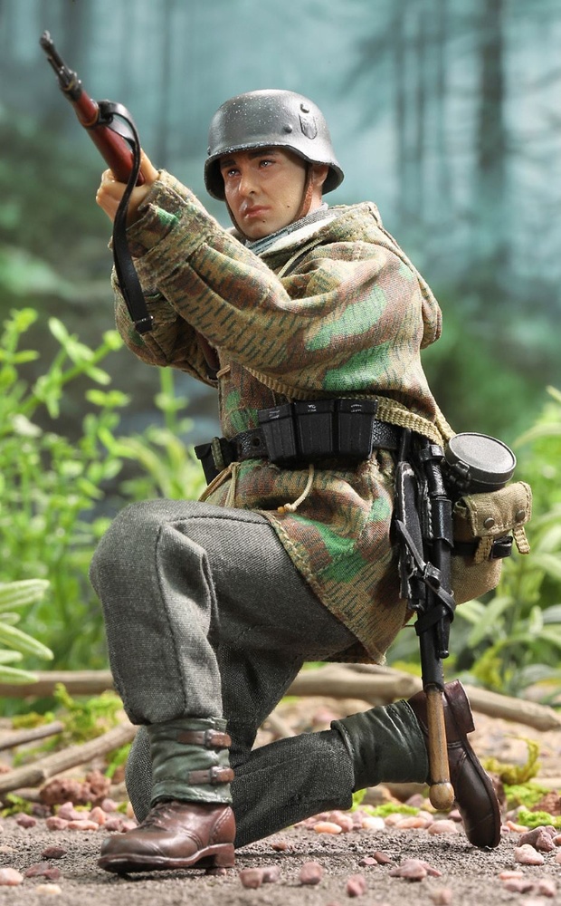 Suboficial de Infantería de la Wehrmacht Freid, Palm Hero Series WWII, 1:12, Did XD80029 